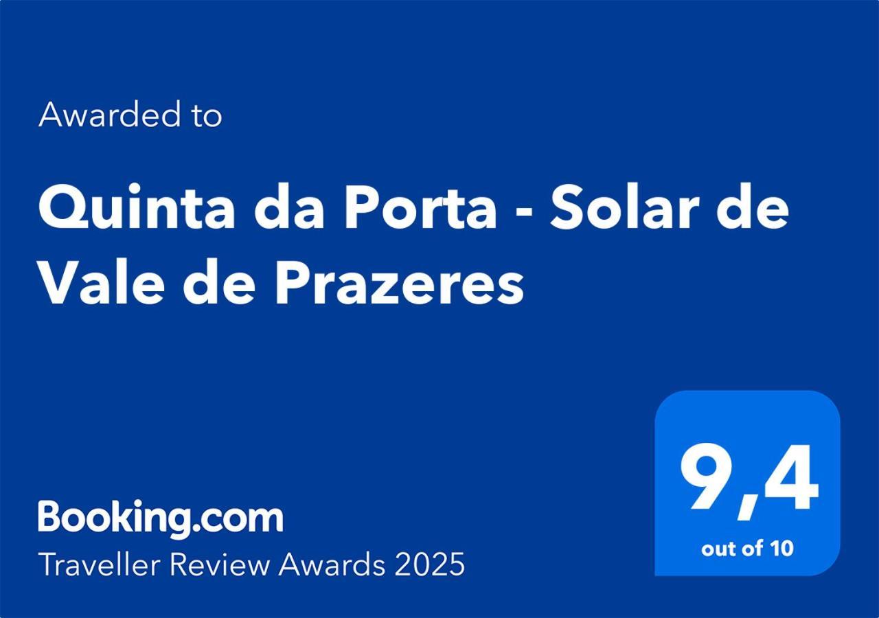 Вилла Quinta Da Porta - Solar De Vale De Prazeres Экстерьер фото